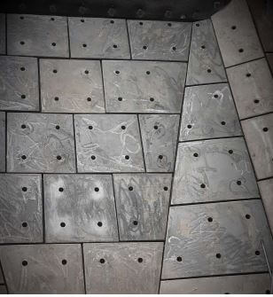 Wear Liners (placas para mineração)